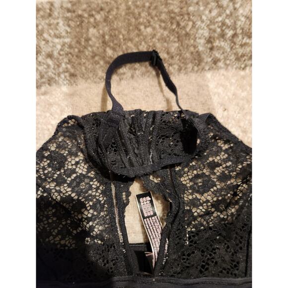 Victoria Secret Bralette Black L - Picture 2 of 5